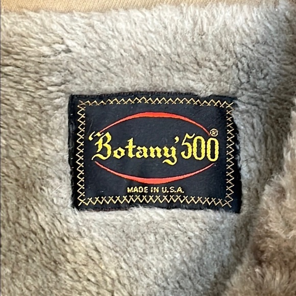 Classic Trench Coat With Fur Collar Men's Size 50 Regular Vintage Botany 500 - Picture 3 of 16